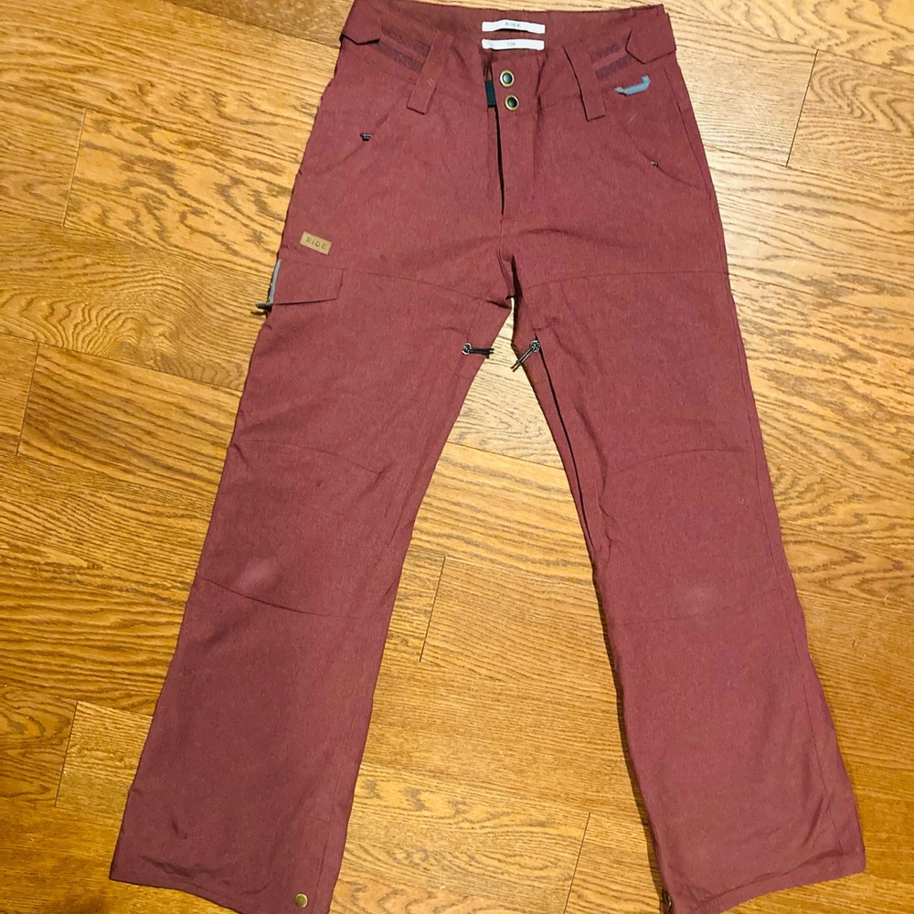 Ride 10K Snowboard Pants Strata HD - Very Nice